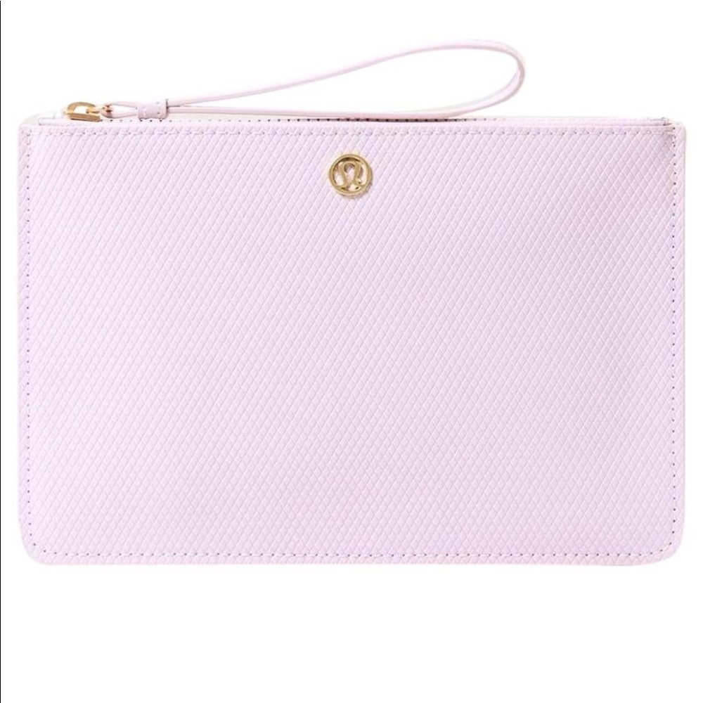 Lululemon Pink Waterproof Wristlet
